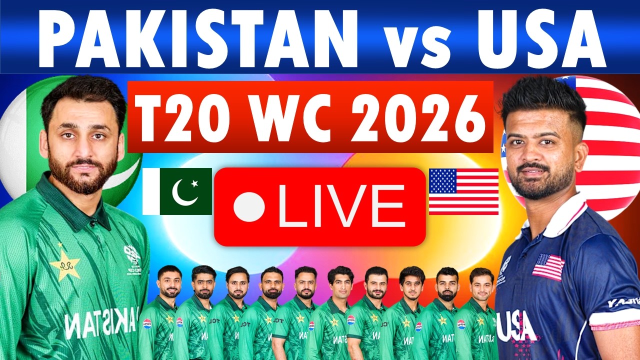 Pakistan vs USA ICC T20 World Cup 2026 Playing 11: Pakistan vs USA ICC T20 World Cup 2026