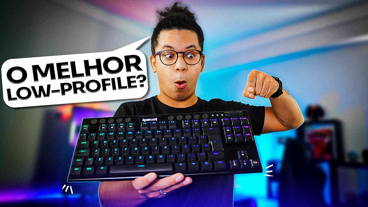 o TECLADO MECÂNICO mais ESPERADO da REDRAGON chegou ao BRASIL! HORUS e HORUS TKL