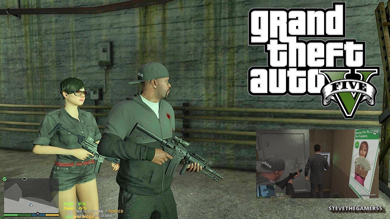 GTA 5 РЕАЛЬНАЯ ЖИЗНЬ МОД - ЧАСТЬ 102 (GTA 5 РЕАЛЬНАЯ ЖИЗНЬ ПК МОД) Бонни и Клайд