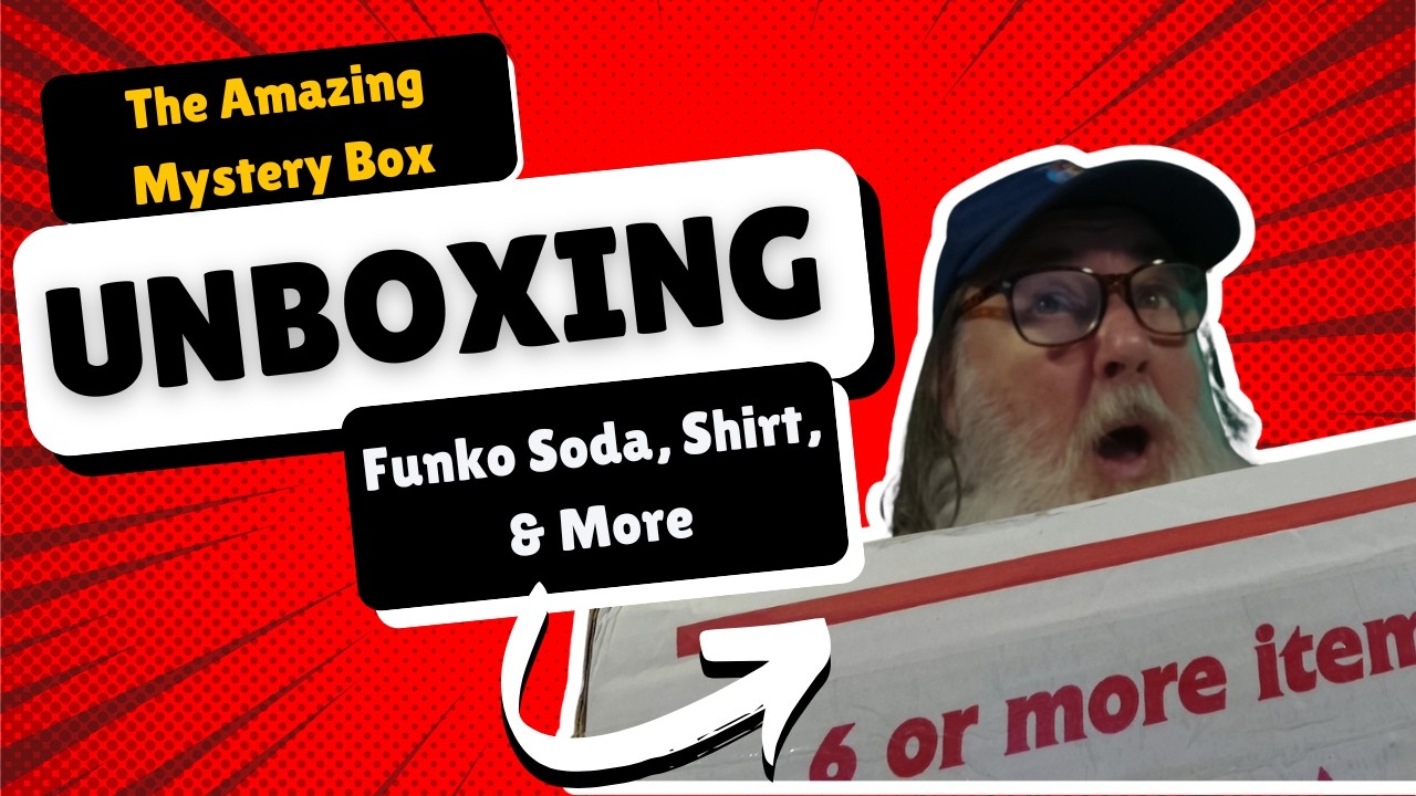 The Amazing Mystery Box | Funko Soda, Shirt, & More | Unboxing
