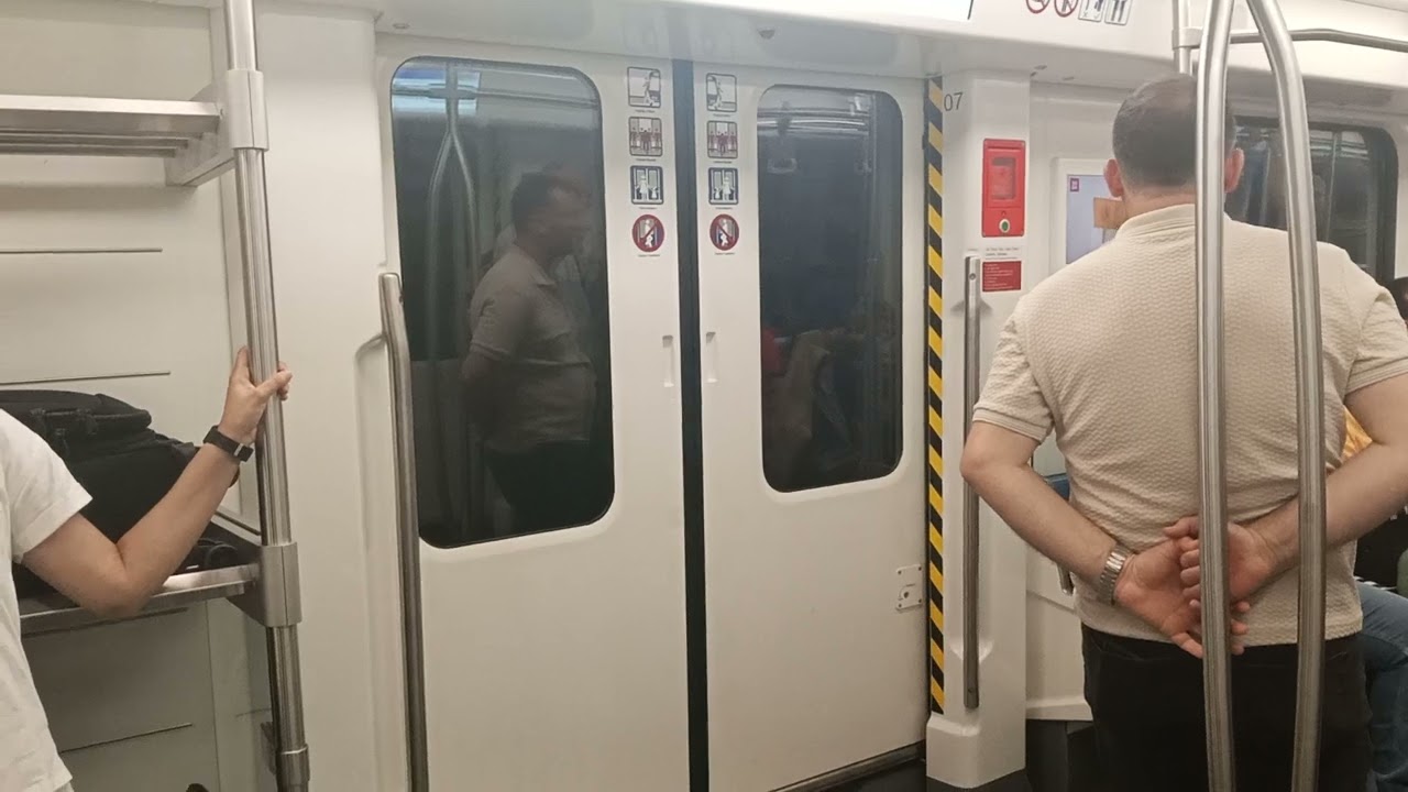 Istanbul Metro M11 ride from Ihsanyie to Istanbul Airport