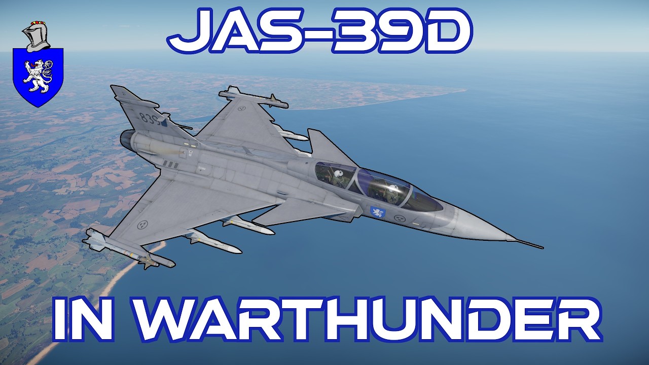 JAS-39D в War Thunder: базовый обзор