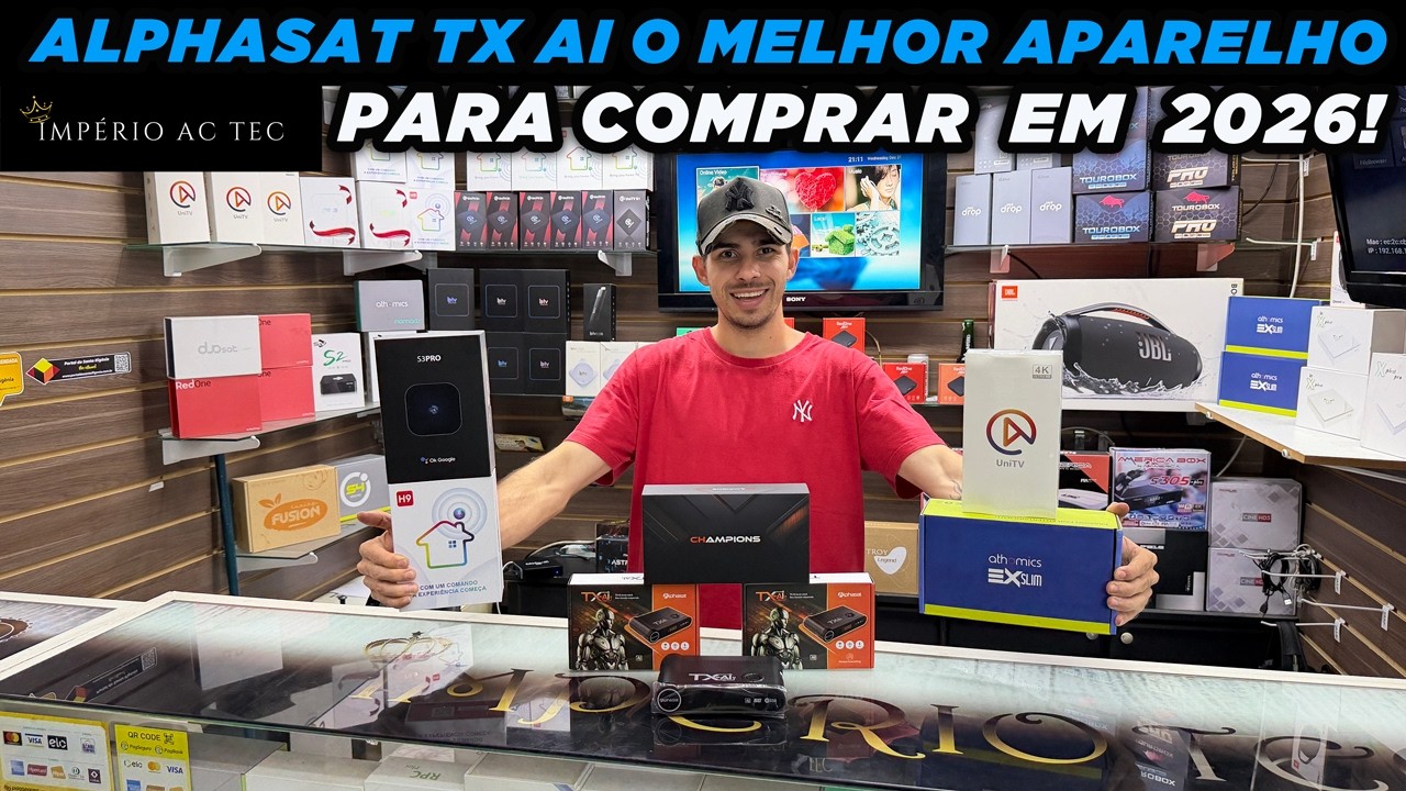 ALPHASAT TX AI O MELHOR APARELHO PARA COMPRAR EM 2026