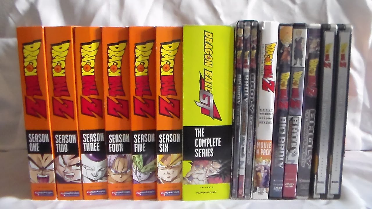 Unboxing Dragonball & DBZ Collection Part 3 DVD's & Blu-ray