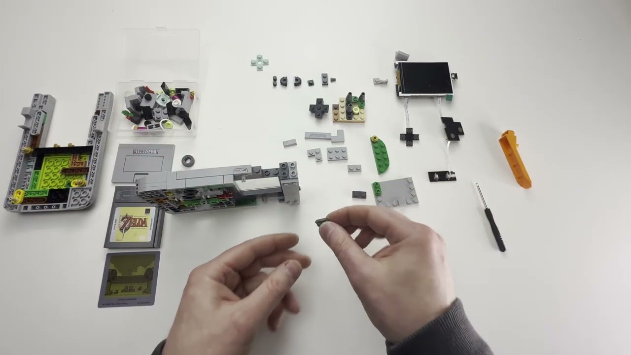 Building the LEGO Game Boy with the BlockBoy PCB | Full Assembly