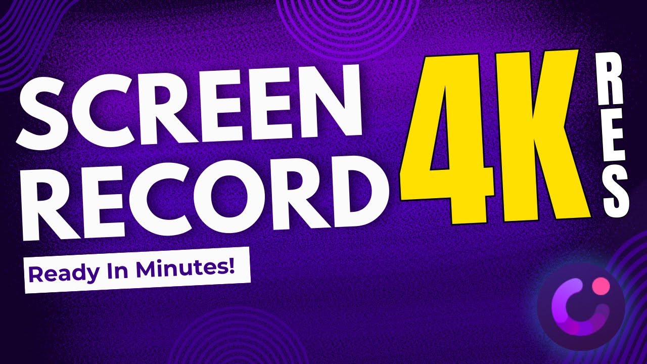 How to screen recording 4K videos?