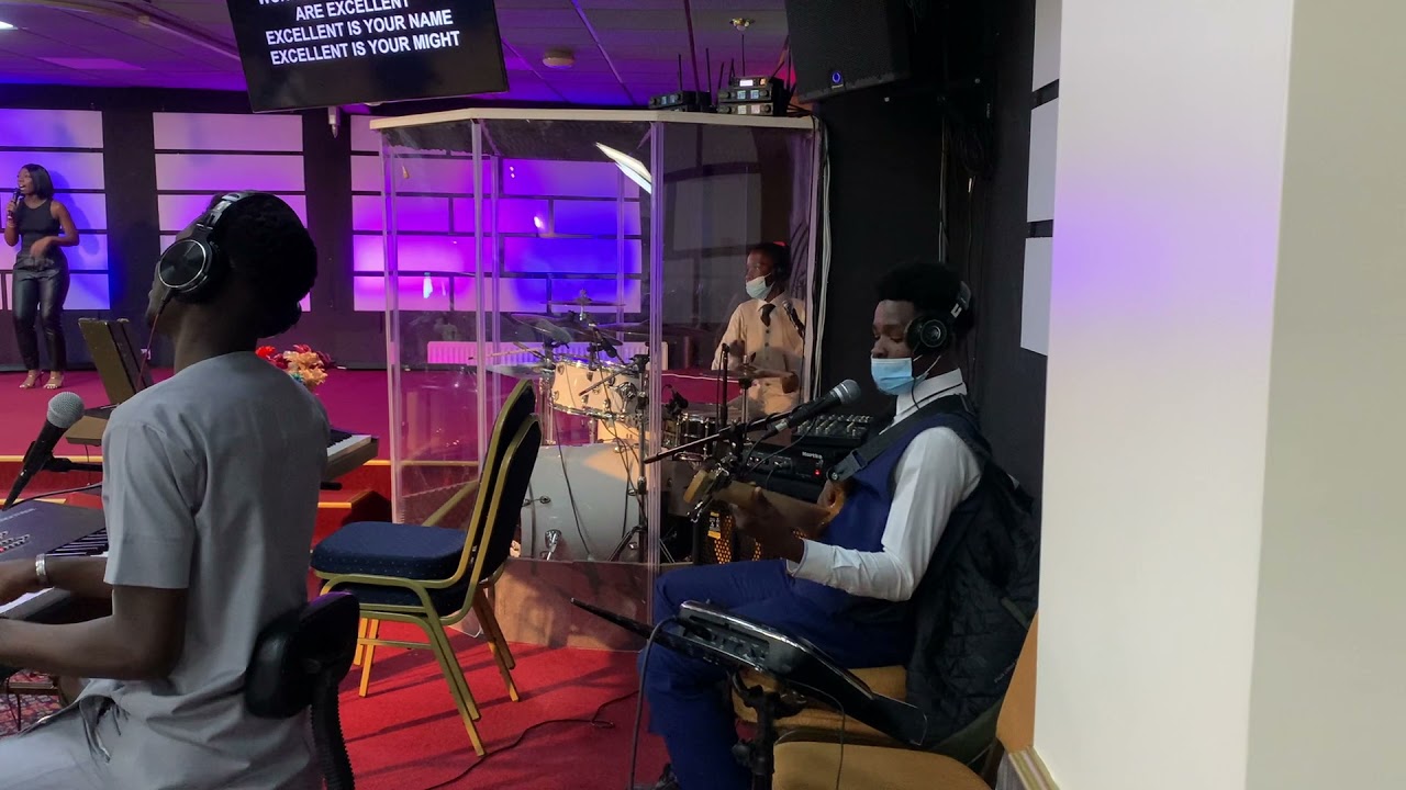 COP Pentecost Praises @ Birmingham PIWC (12/12) (Musicians Cam)
