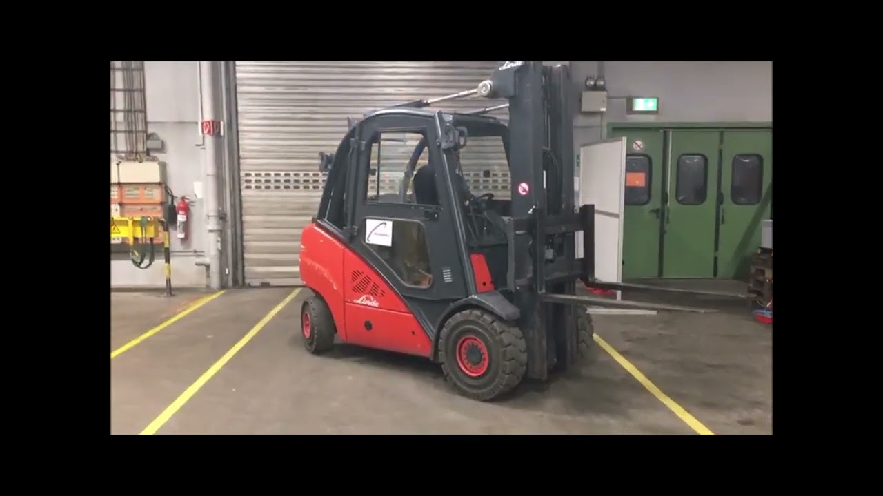 LINDE H30T LPG Forklift 3T Triplex