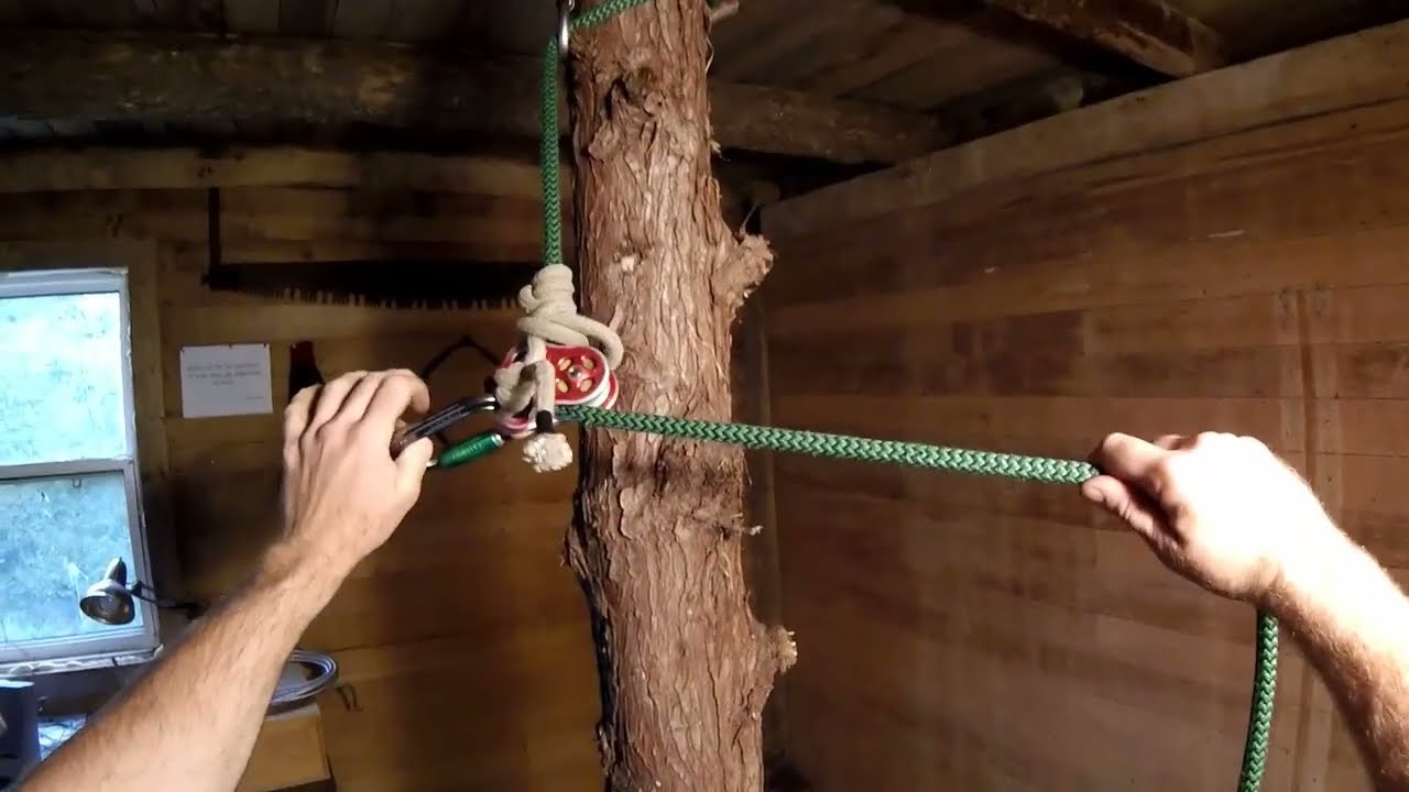 Стропильная система Valdotain Tresse - VT и XT | Arborist Knots