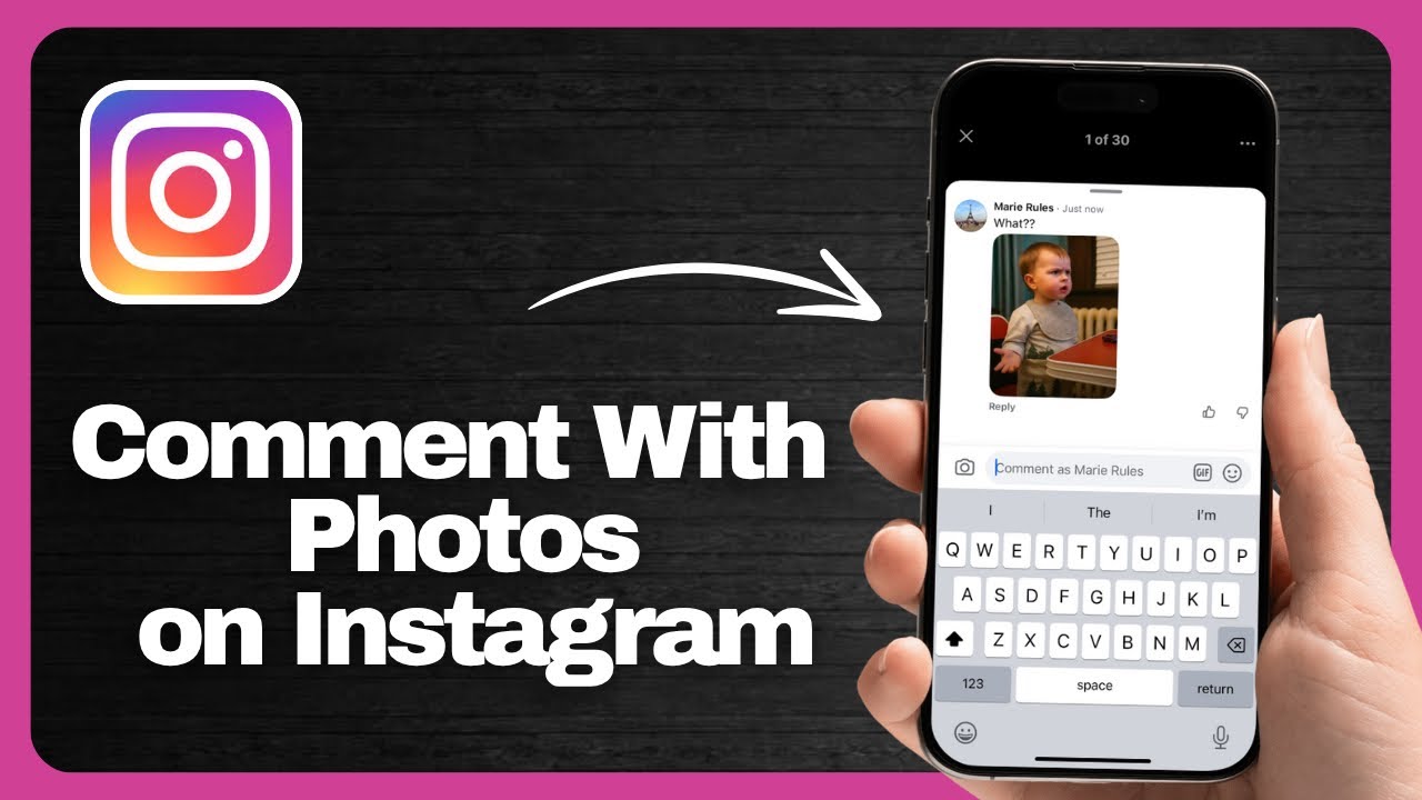 How to Comment With Photo on Instagram Posts 