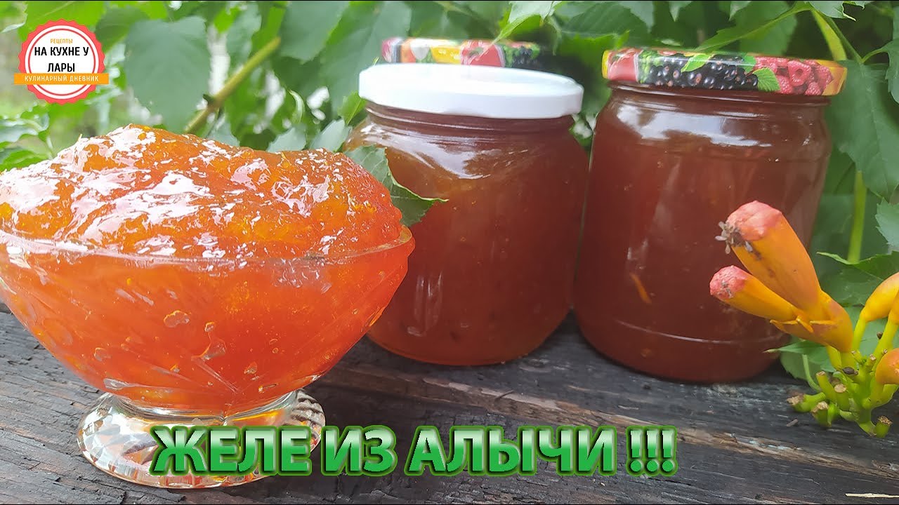 Варенье-желе из алычи без косточек на зиму!!!