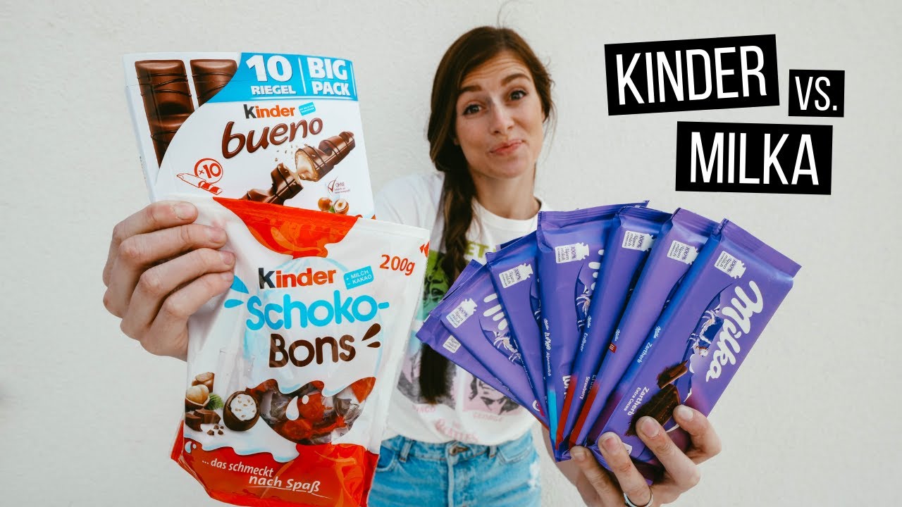 Kinder vs Milka! | Taste testing Europe's most popular chocolates 🍫 Part 1!