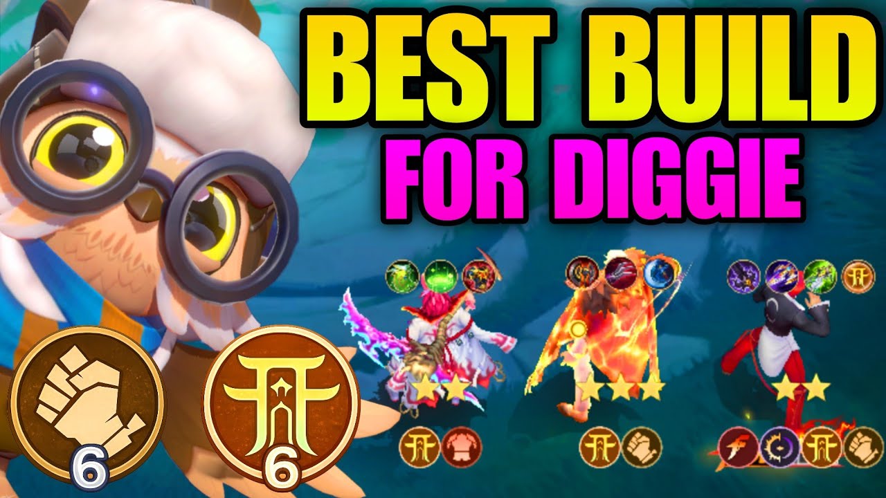 NEW DIGGIE COMMANDER is OP?! Best Build & How to Play in Season 5 | Magic Chess Go Go