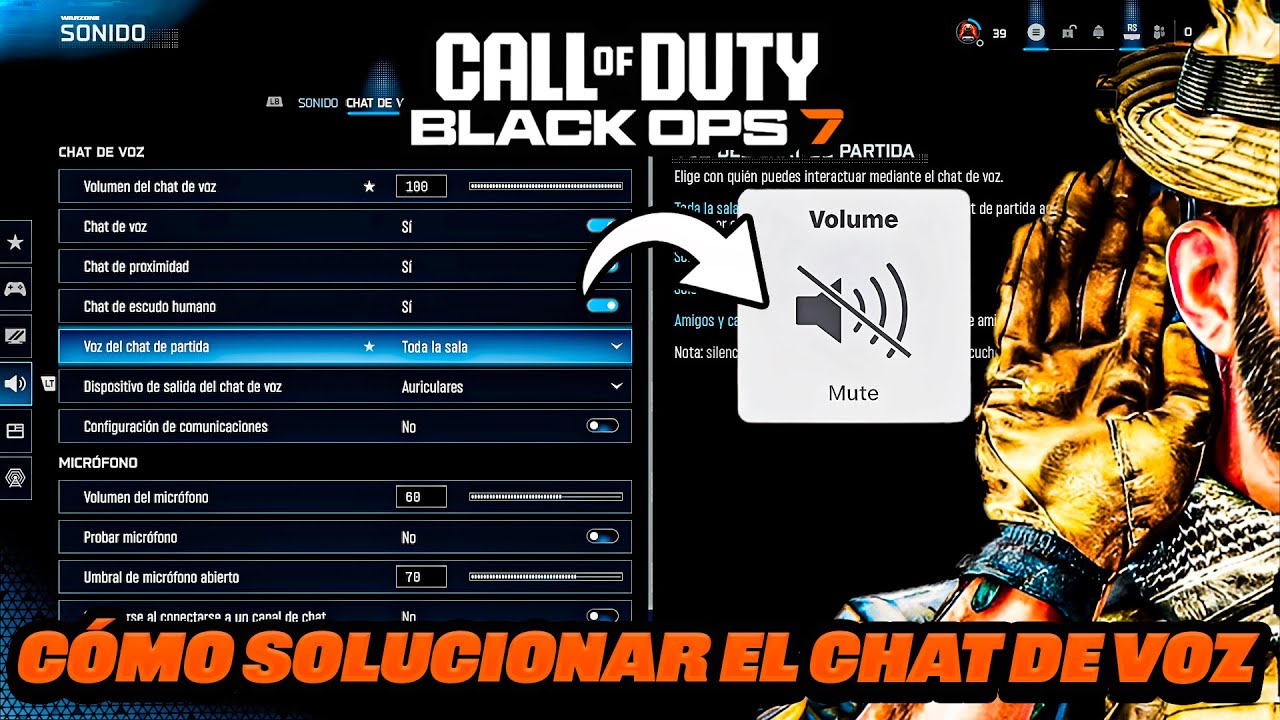 Solución CHAT DE VOZ Warzone BUG CHAT de Aproximidad Cómo Activar CHAT DE VOZ