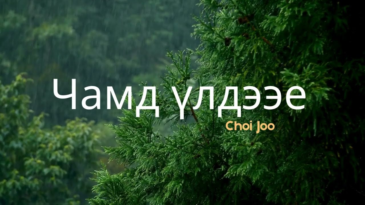 Choi Joo - Chamd Uldeey (Lyrics) Чамд үлдээе (Үгтэй)