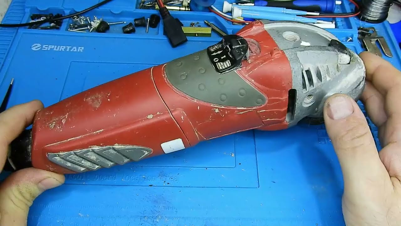 Reparando Amoladora Einhell