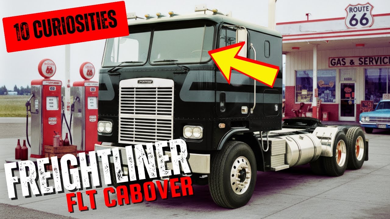 The Freightliner FLT Cabover : 10 Weird TRUCK Facts You Didn't Know 🔥