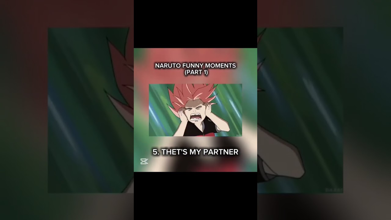 Top 10 Naruto funny moments part 1🤣🤣