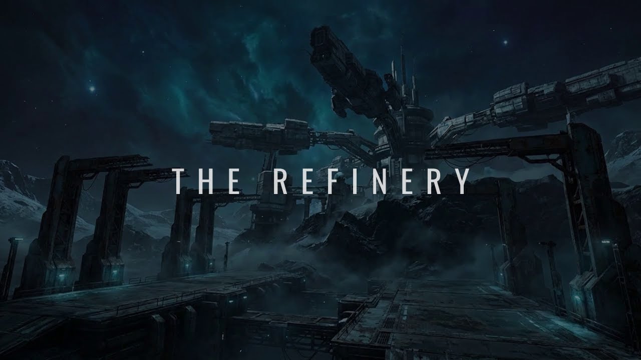 The Refinery Never Sleeps | Industrial Space Colony Ambient Music