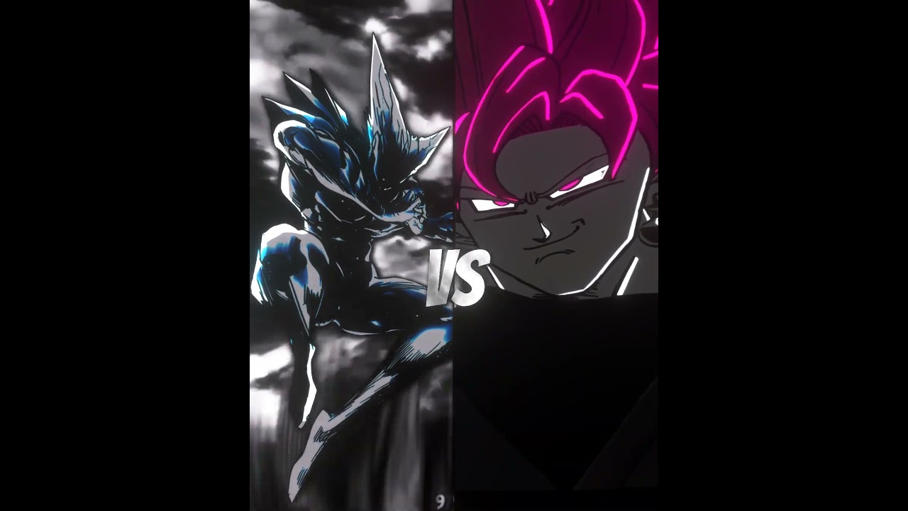 Cosmic Garou vs Black Goku 💥☠[opm x dbz ] #onepunchmanedit #dragonballz #youtubeshorts