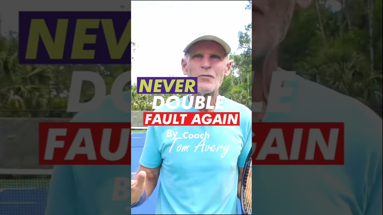 Never Double Fault Again #shorts #tennis #tennisserve