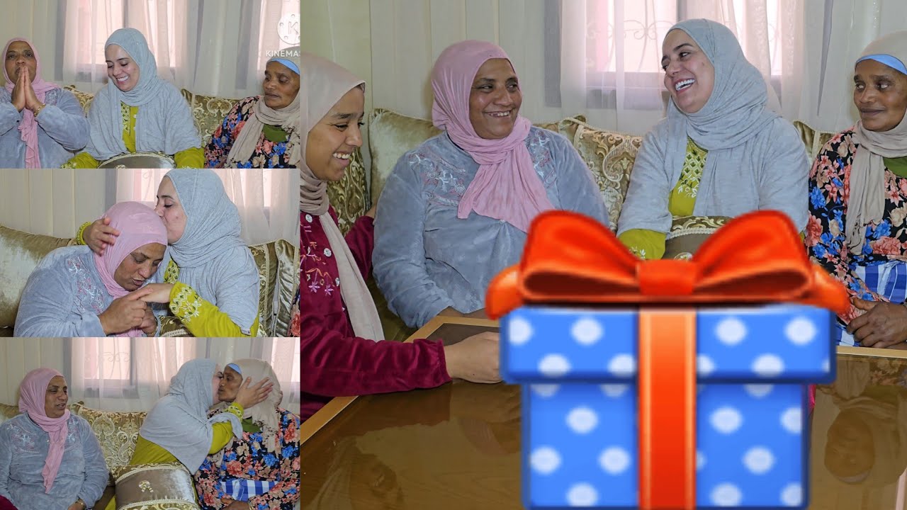 كفاش فاجأت رابحة بهدية🎁 من القلب❤️ شوفو لحضة السعادة لي عمرها ماتنسا 🥳🥳