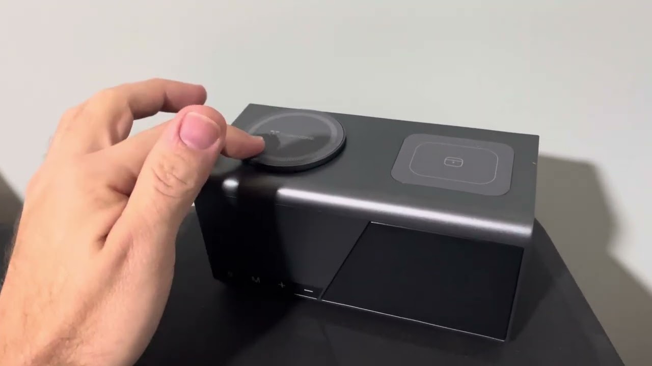Alarm Clock Wireless Charging Station - Watch first, so many options!