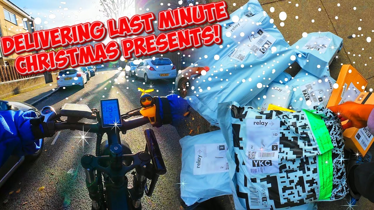 Delivering Last Minute Christmas Presents To Customers!