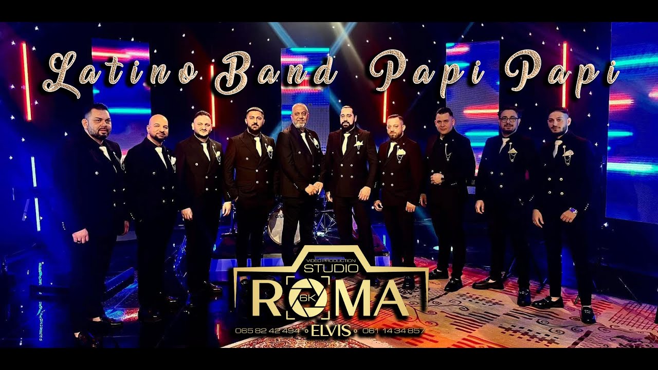 LATINO BAND PAPI PAPI LIVE COVER BERLIN  ©2025 ♫█▬█ █ ▀█▀♫ (STUDIO ROMA)ELVIS 6K