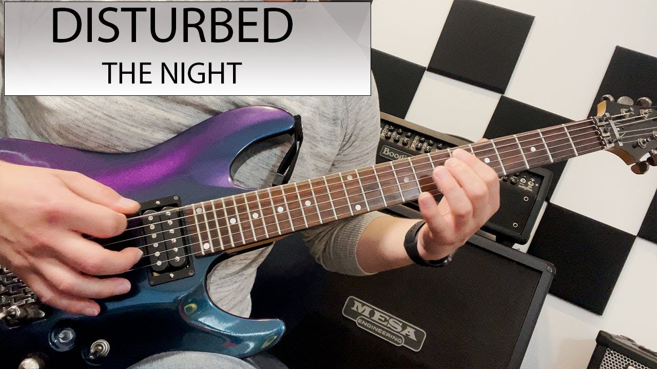 Disturbed - The Night - Guitar Cover