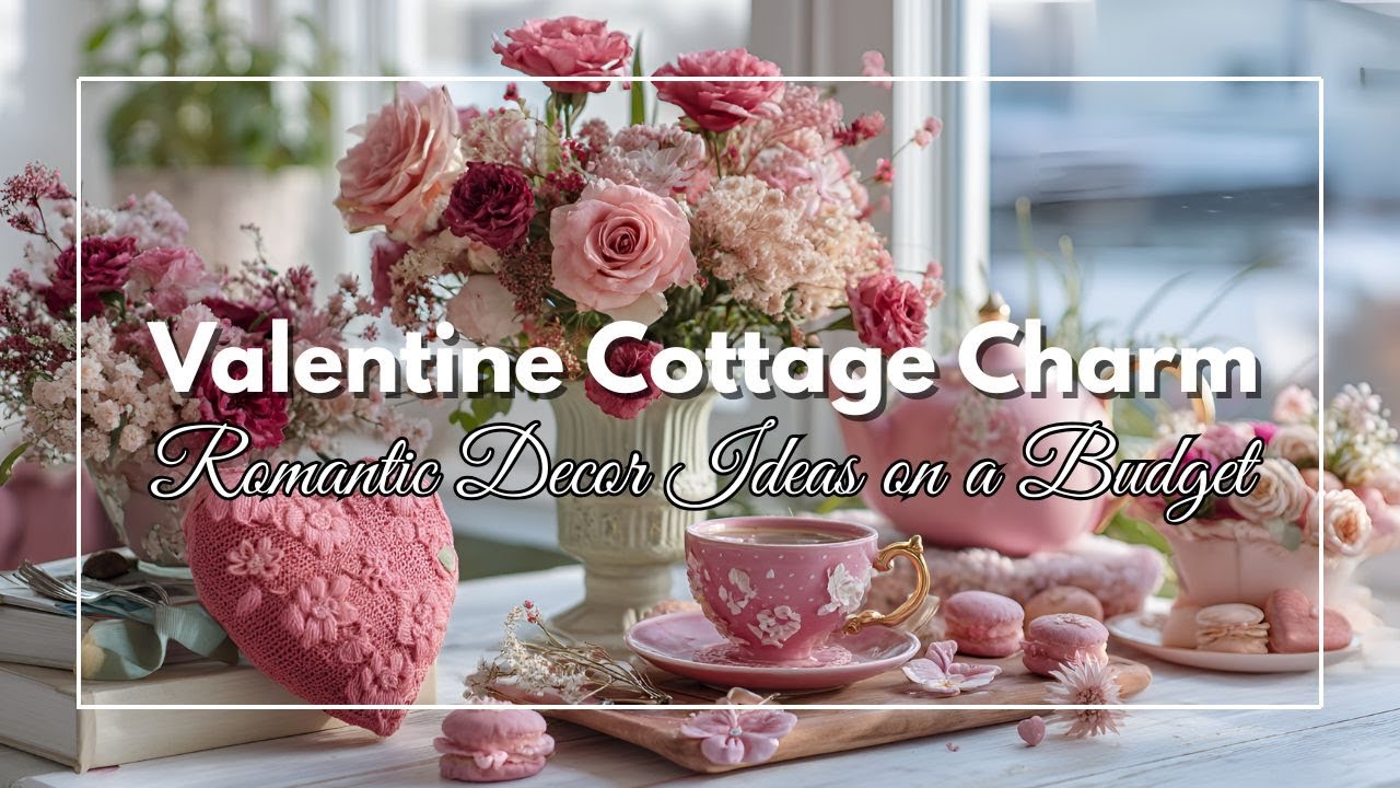 How to Add Valentine Charm to a Small Cottage Without Overspending