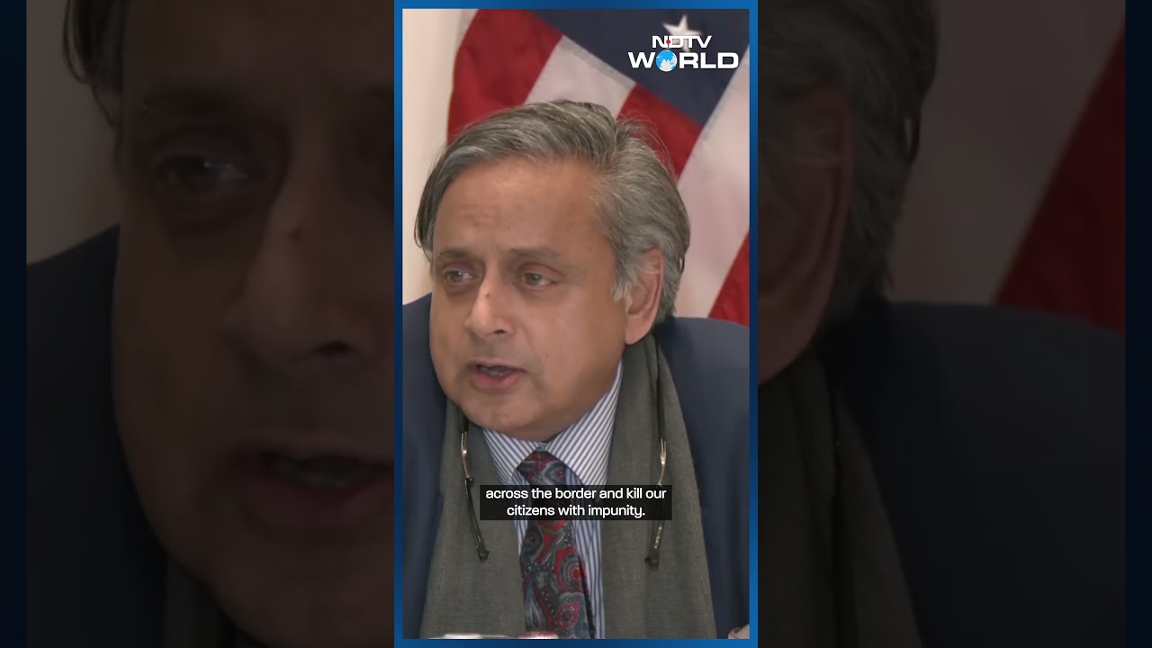 All Party Delegation | Shashi Tharoor Speaks At Indian Consulate, Leads All Party Delegation In US