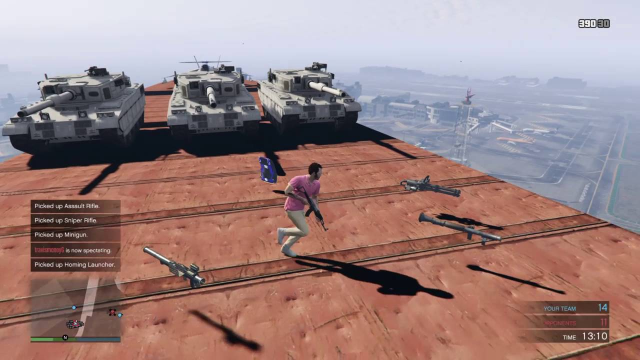 PRO GTA Online Deathmatch 36- Parcour 50#%%# easy