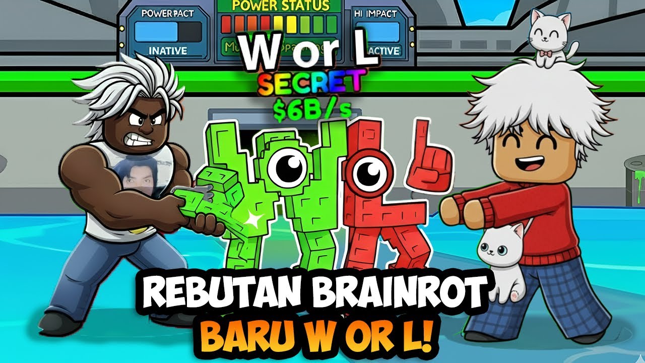 Mencari Brainrot Baru W or L di Steal a Brainrot!