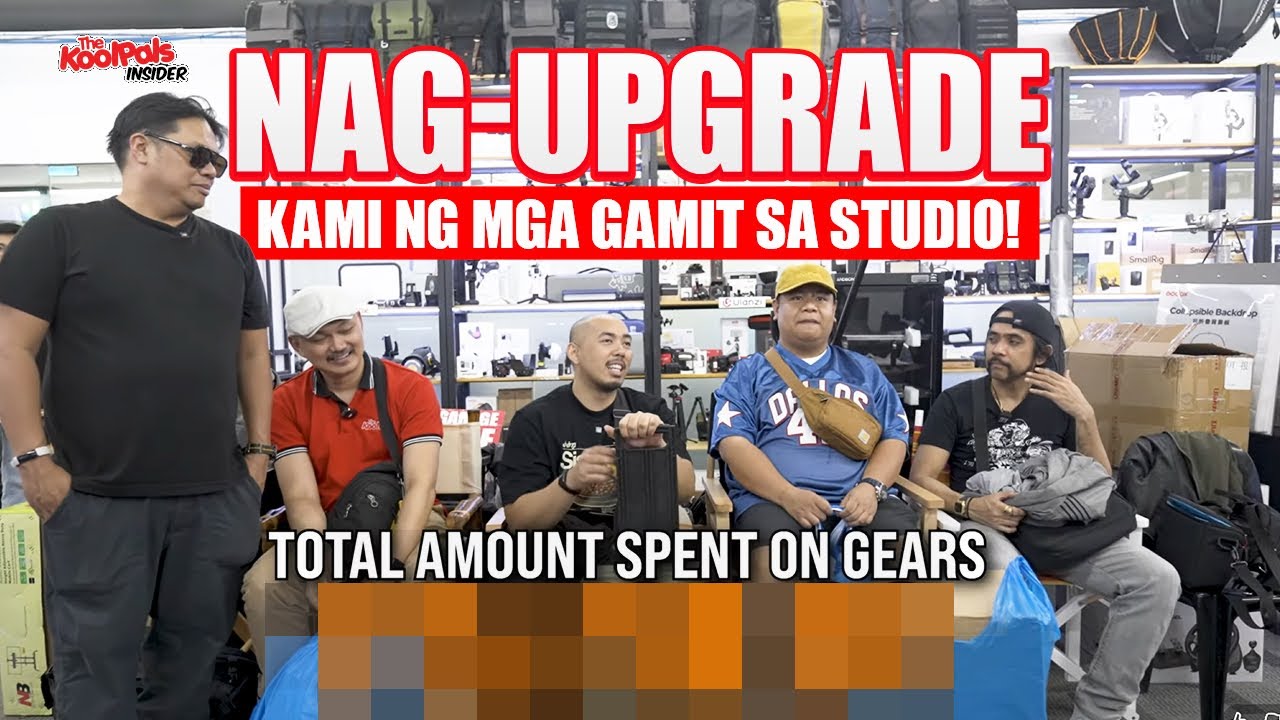 NAG-UPGRADE KAMI NG MGA GAMIT SA STUDIO!