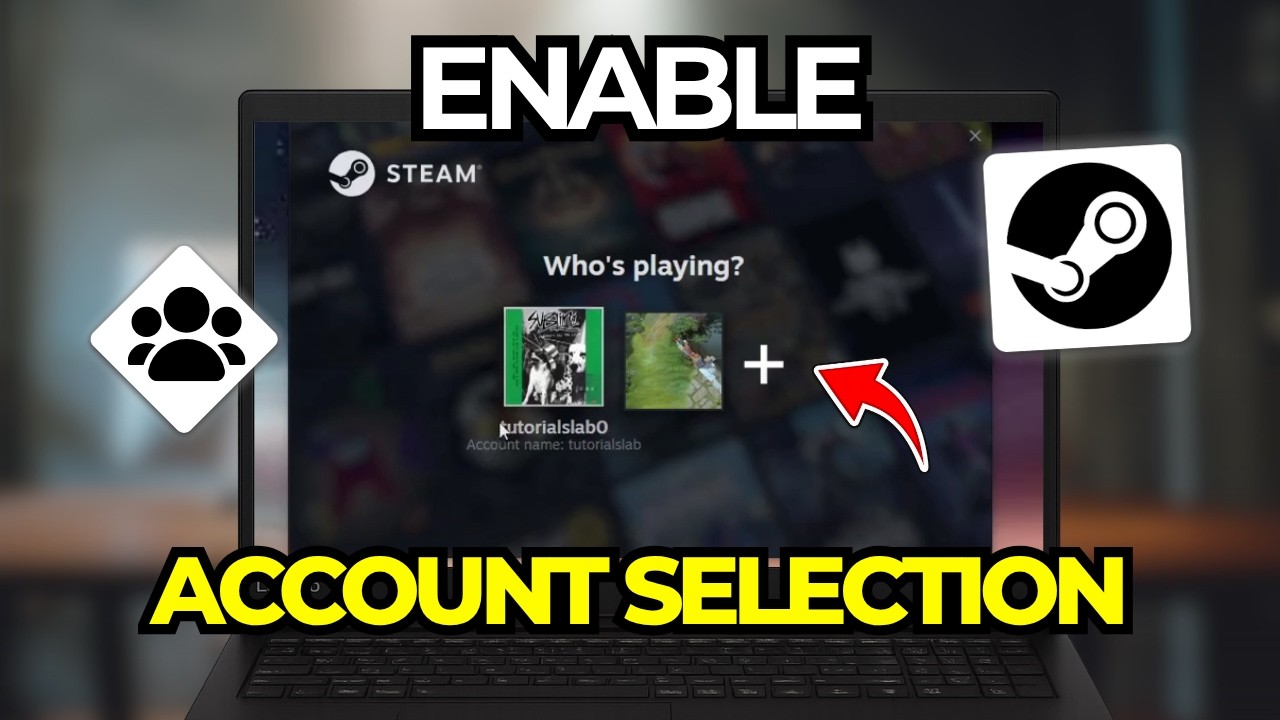 How To Ask Which Steam Account To Log In To On Start Up | Tutorial 2026