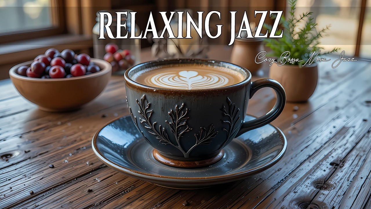Lazy Morning Latte - Relaxing Bossa Nova Jazz for Cozy Coffee Moments & Gentle Focus