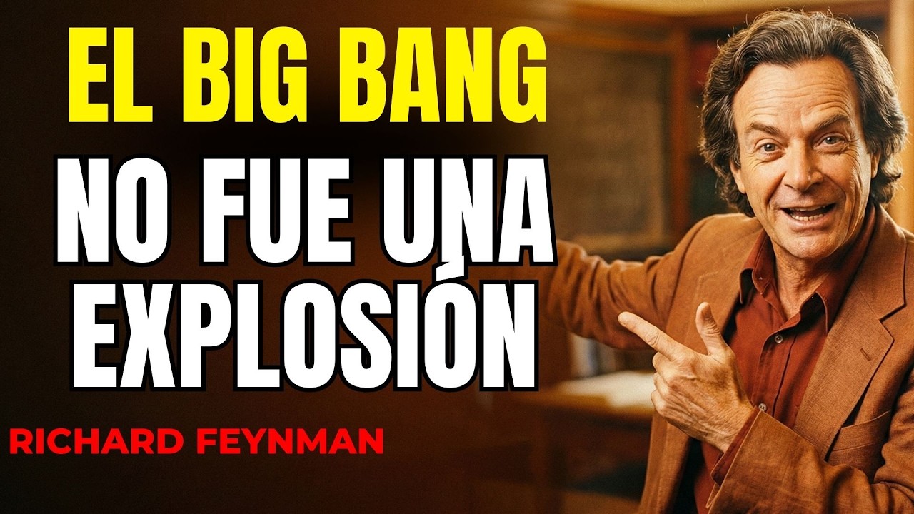 El Big Bang NO Fue una Explosión (No Es Lo Que Crees) | Richard Feynman