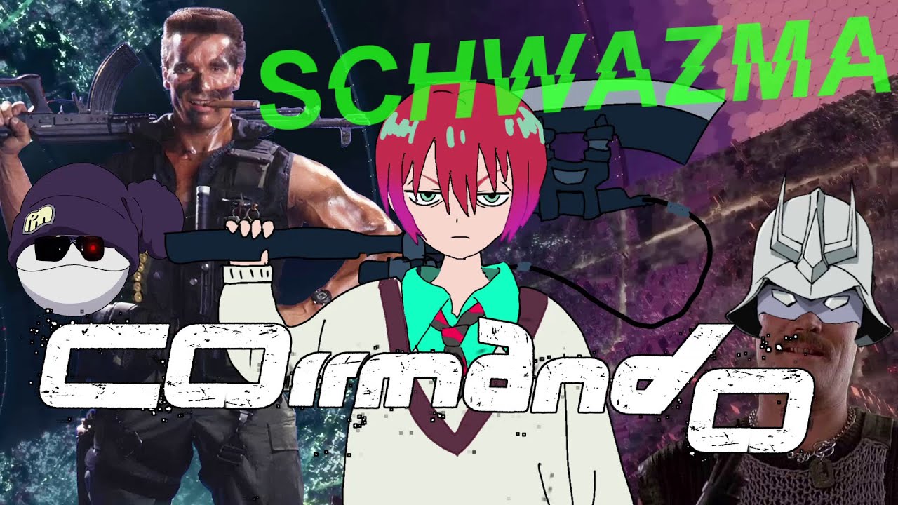 【コマンドー】schwazma-シュワル津玄田　新起動戦士ヴァンダムCOmmmmandO-OP