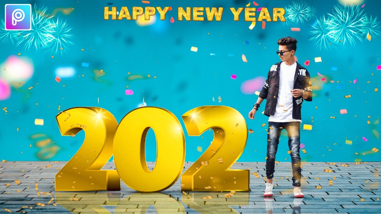 Happy New Year 2021 Concept Photo Editing in Picsart || 2021 Happy New Year Photo Editing Picsart