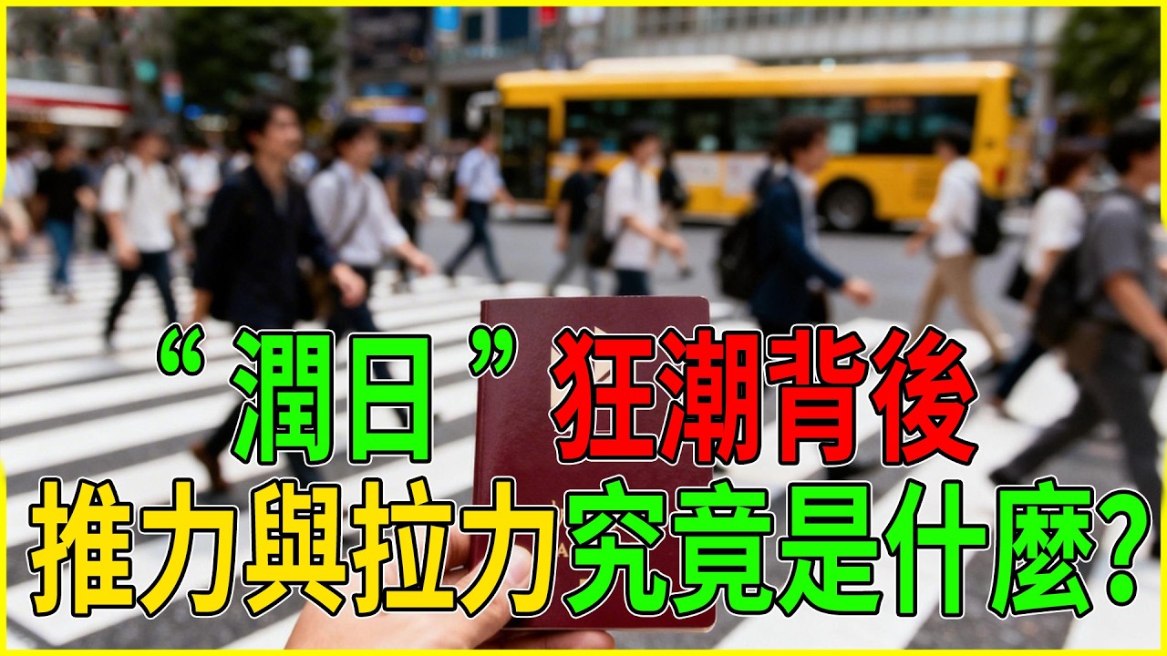 大批中產湧向東京！“潤日”狂潮背後的推力與拉力究竟是什麼？#潤日#移民日本#中產階級#資產配置#日本生活#拒絕內卷