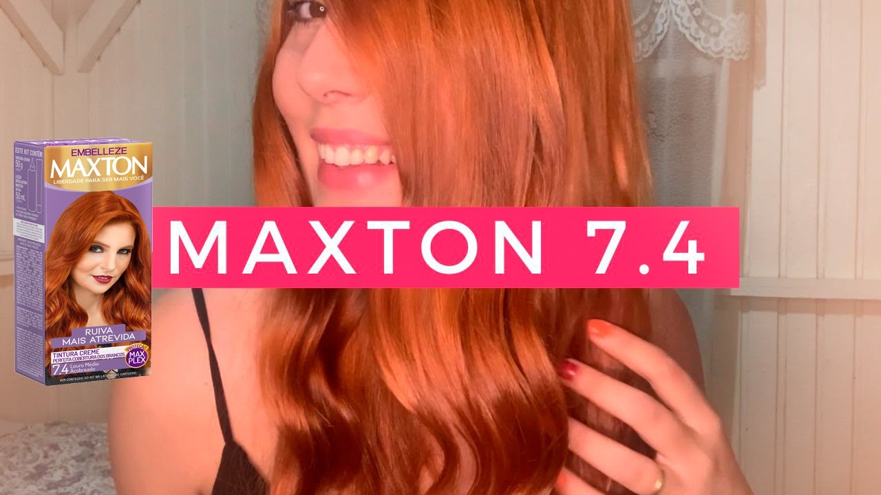 RUIVO ACOBREADO | MAXTON 7.4 | RUIVO DESBOTADO