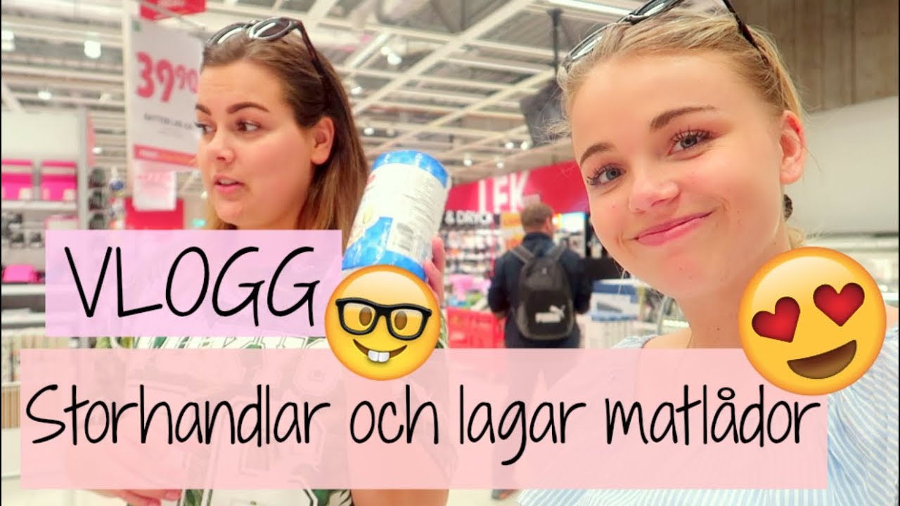 VLOGG  | Storhandlar som student och gör matlådor