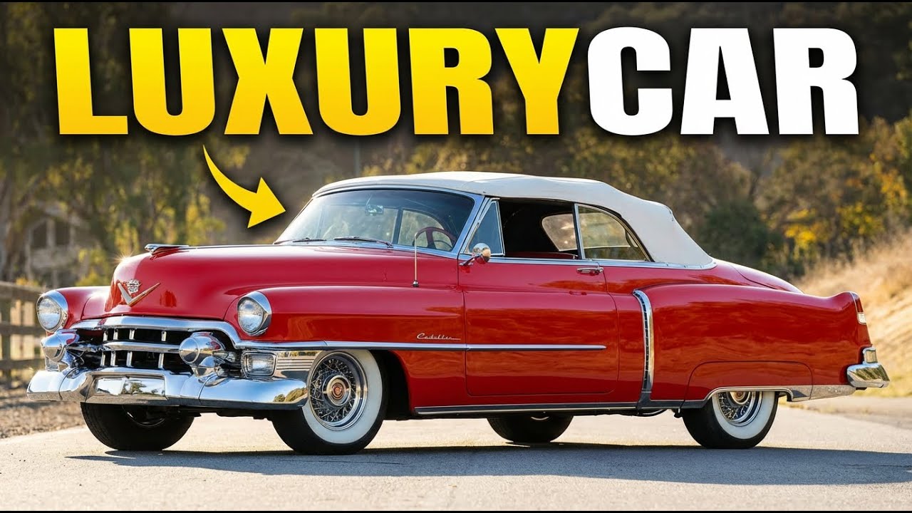 The 12 Most Iconic Luxury Cars of the 1950s — See What They’re Worth Today!