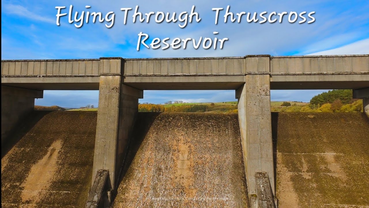 Flying Through Thruscross Reservoir