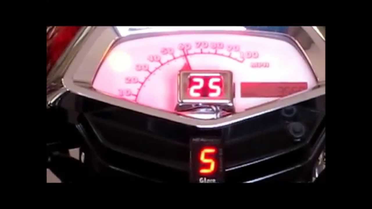 Honda Fury Speedway Tachometer & GIPro Gear Indicator