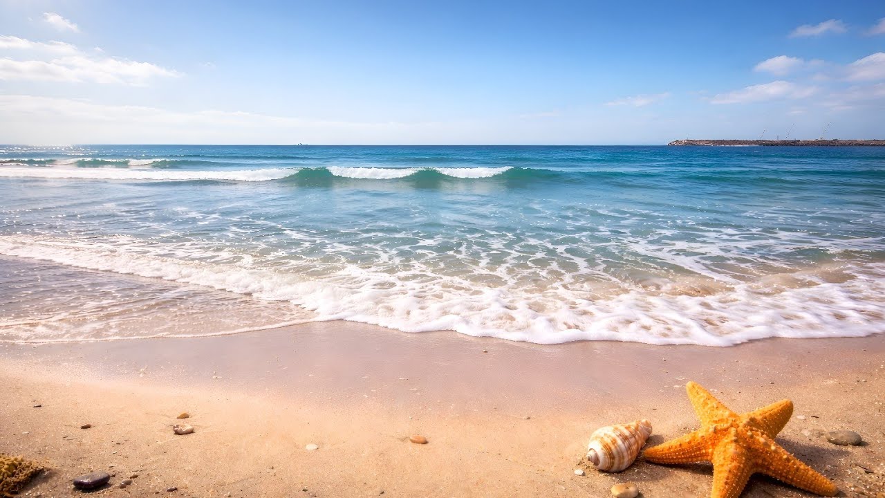 3 Hours of RELAXING Ocean Waves White Noise ASMR 🌊 ( No Ads )