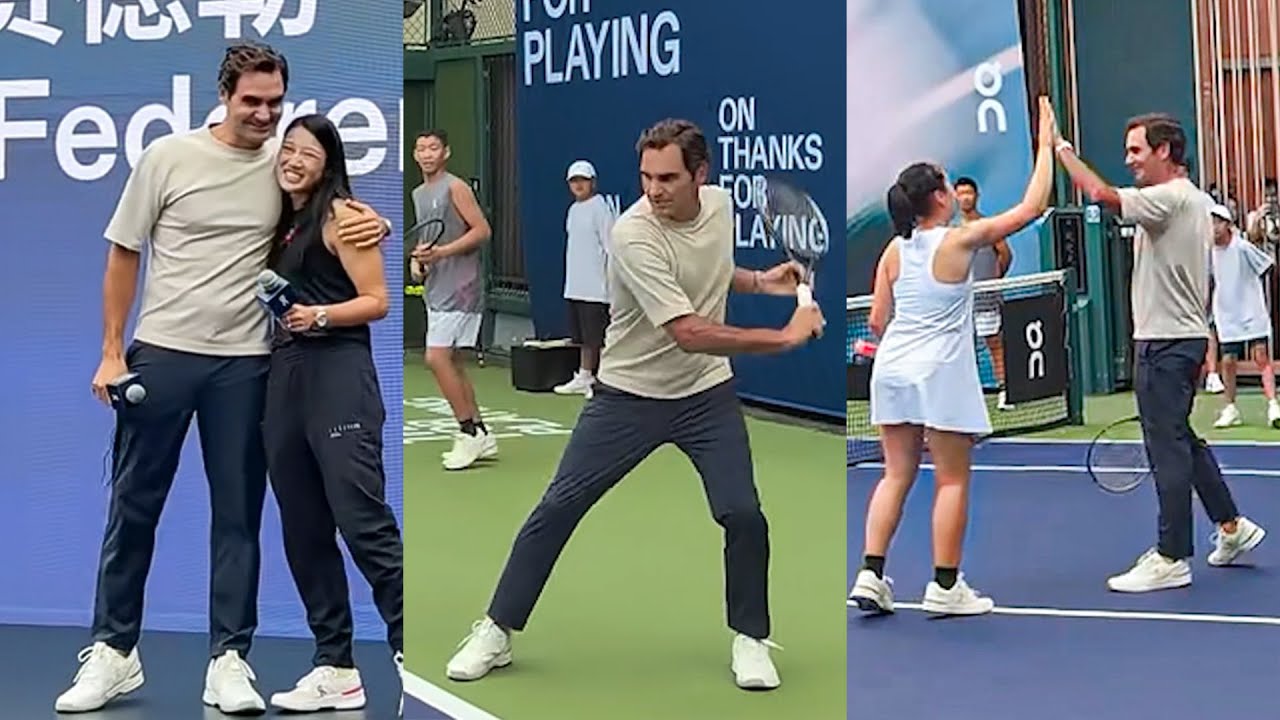 Roger Federer FULL Tennis Show to Remember in Shanghai | Shanghai 2025