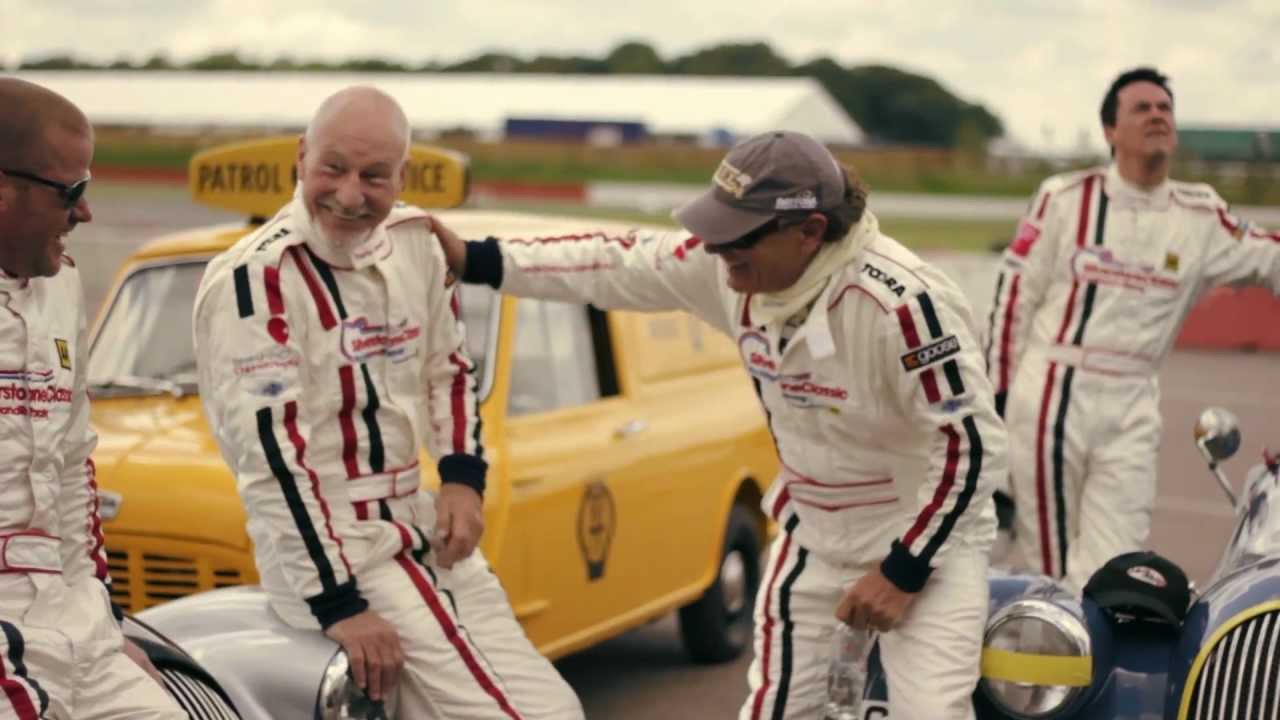 Morgan Celebrity Charity Race - Silverstone Classic 2012 EXCLUSIVE!