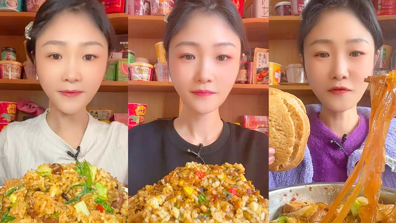 1 Hour ASMR Mukbang | Satisfying Eating Sounds for Sleep, Relaxation & Study #1188